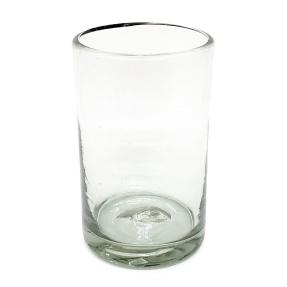  / Juego de 6 vasos grandes transparentes